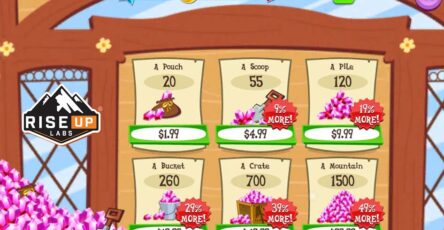 the screenshot of a game with scoreboard