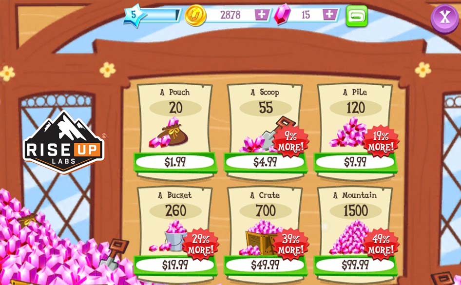 the screenshot of a game with scoreboard