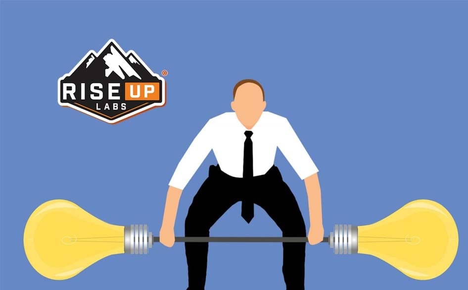 a man pulling an idea of entrepreneurs