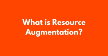 What is resource augmentation?