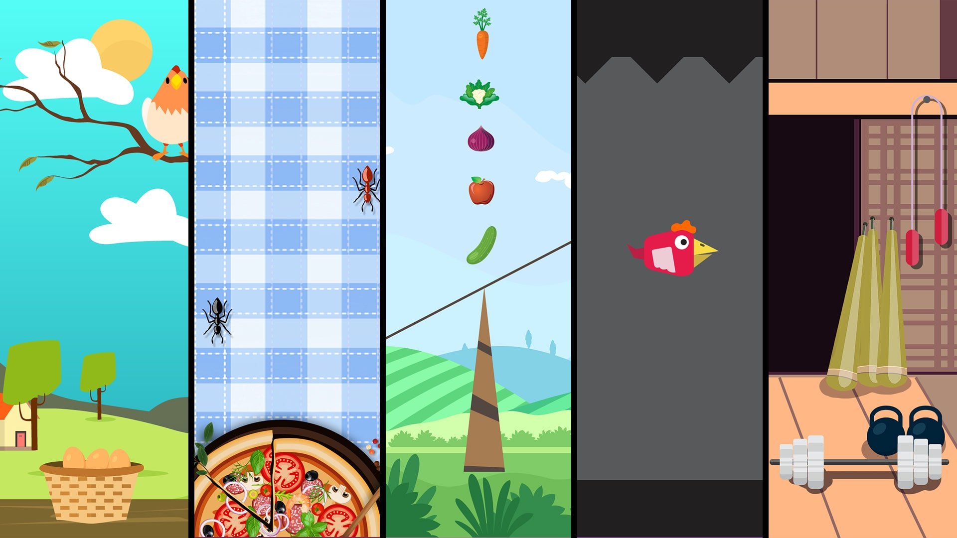 Fun Basket Minigames One to Five