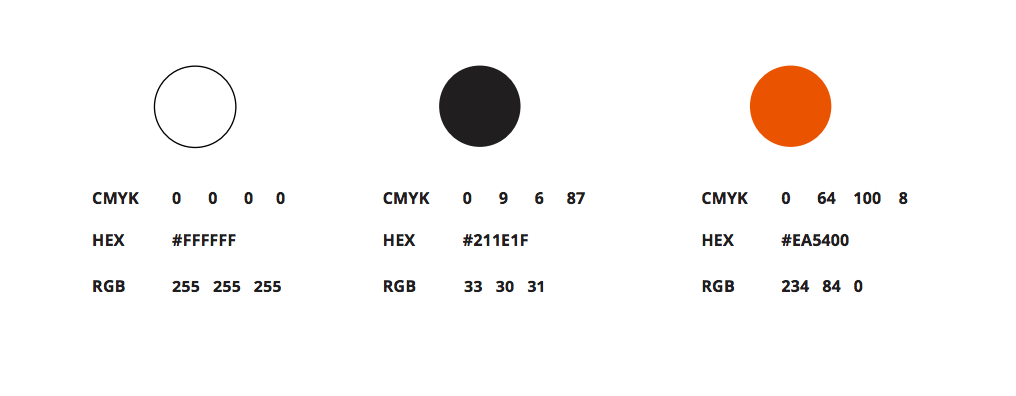 Colour Specifications in Riseup Labs Logo