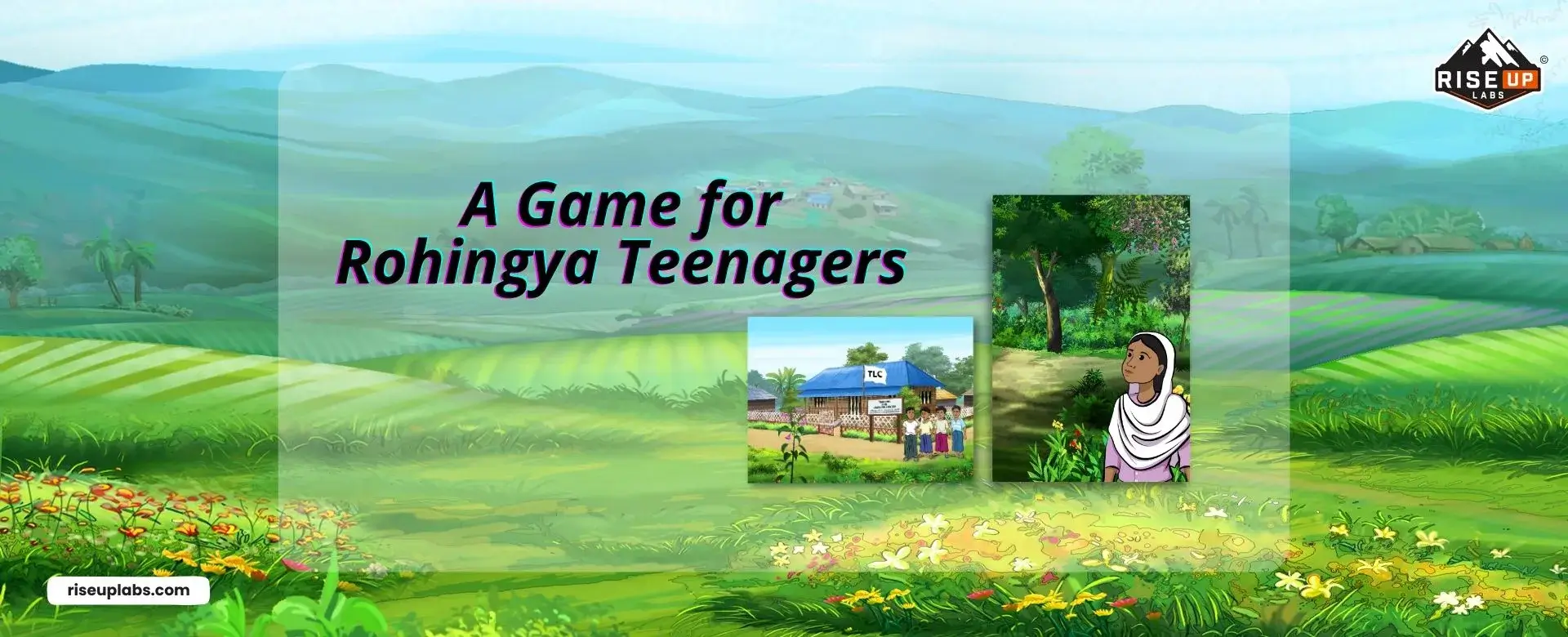 Games for Rohingya adolecents and youth full width banner