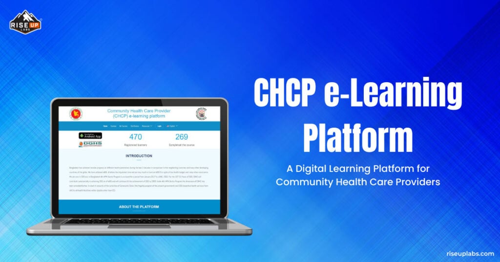 Feature of CHCP e-Learning Platform portfolio