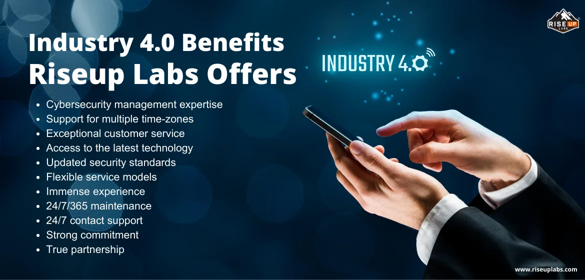 Benefits ofIndustry 4.0 Serviceswith Riseup Labs