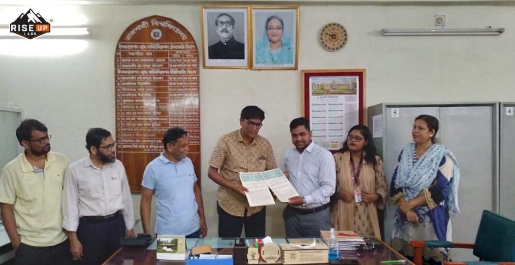Rajshahi University Signed Collaboration MoU with Riseup Labs