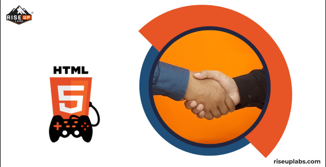 Feature of partnership handshake for HTML5 game