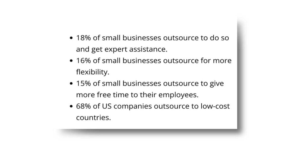 What Are Key Facts About Outsourcing