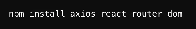 React Router Dom