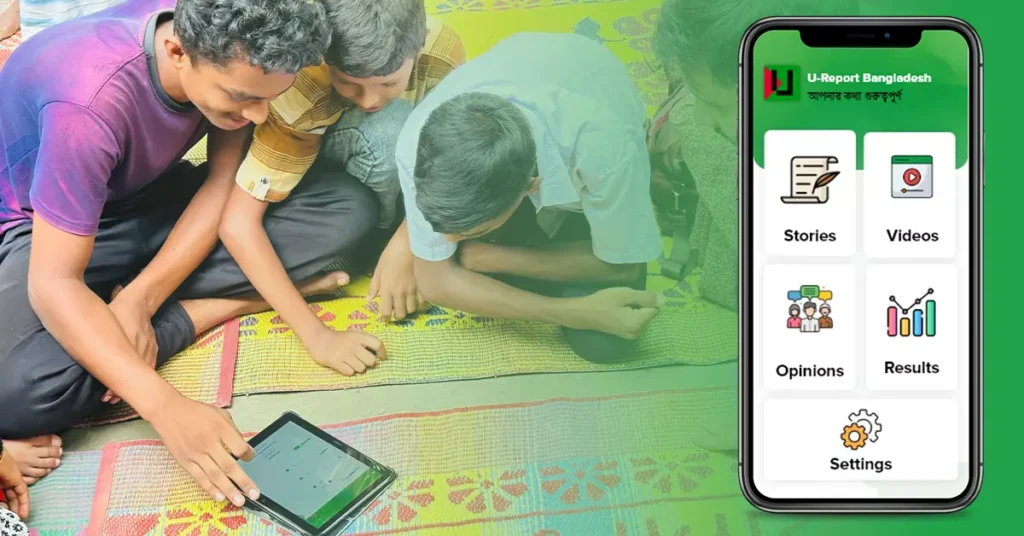 U-Report Bangladesh Unites Youth Voices for Change | Case Study Featured Image