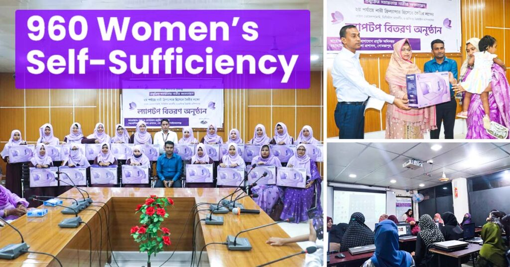 Riseup Labs Creates The Path for 960 Women’s Self-Sufficiency