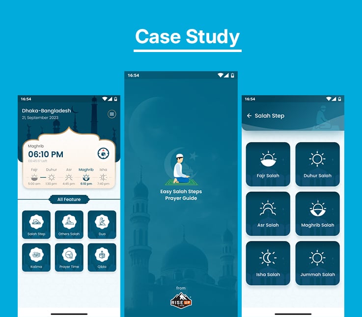 Simplify, Learn, and Perfect Your Salah with Easy Salah Steps | Case Study