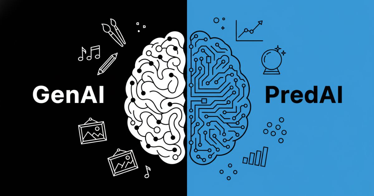 Generative AI vs Predictive AI: Key Differences, Applications, and ...