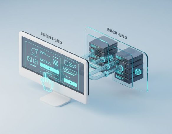 Front-end Vs Back-end Development Featured Image