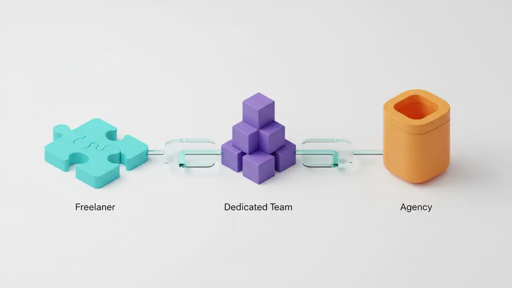 Which Engagement Model Is Best: Freelance, Dedicated Team, or Agency?