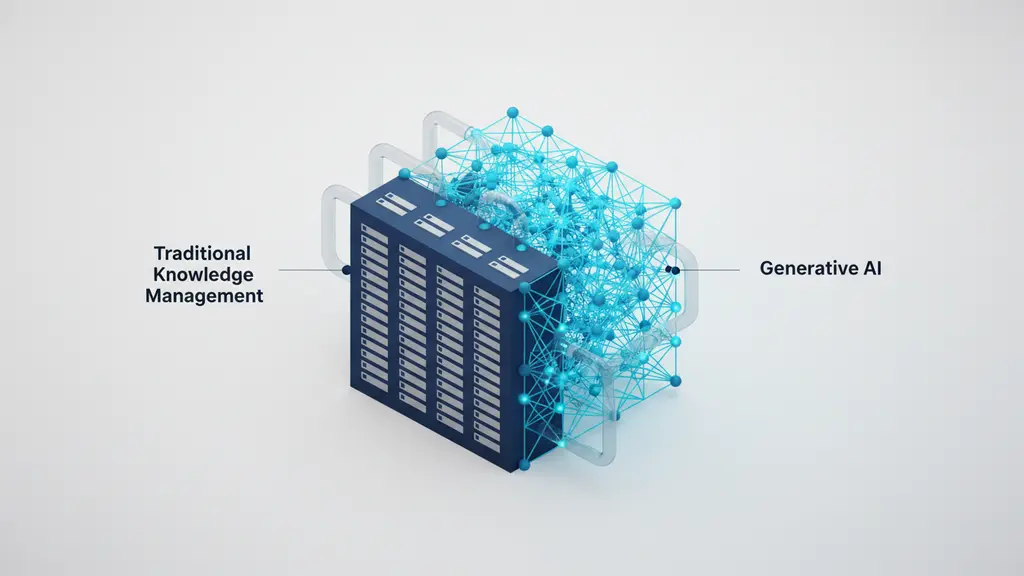 Generative AI vs Traditional Knowledge Management Systems: A Detailed Comparison
