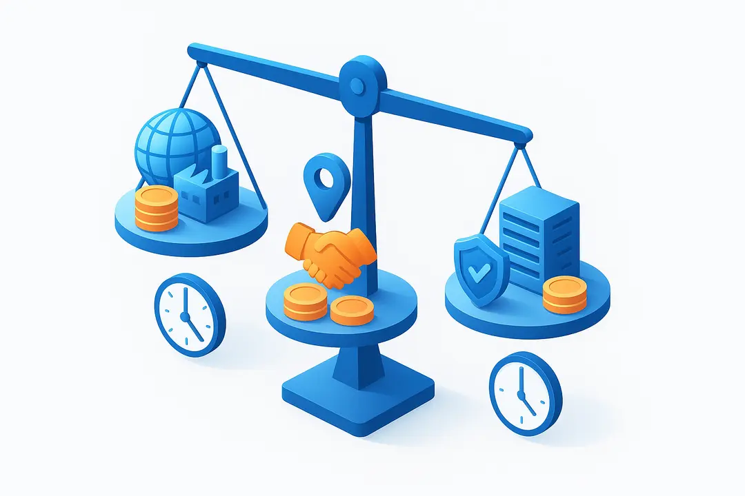 Quick Comparison Table: Offshore vs. Nearshore vs. Onshore Budget Impacts