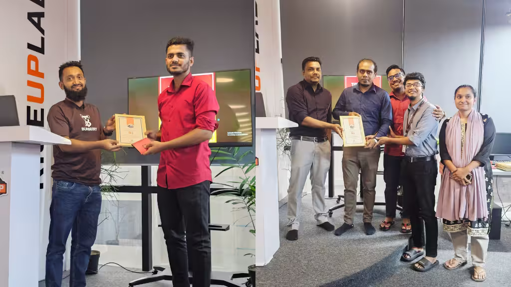 Award Winners at Riseup Labs Q1 2026 Townhall
