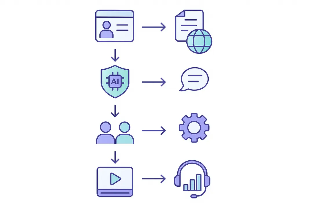 How Does AI Work in the Customer Onboarding Journey? (Step-by-Step Visual Framework)