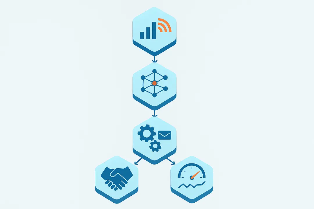 How Does the AI-Driven Churn Prevention Workflow Operate? (Step-by-Step)