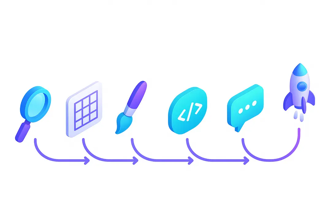 How’s the Step-by-Step Process for a Responsive Web Design Project?