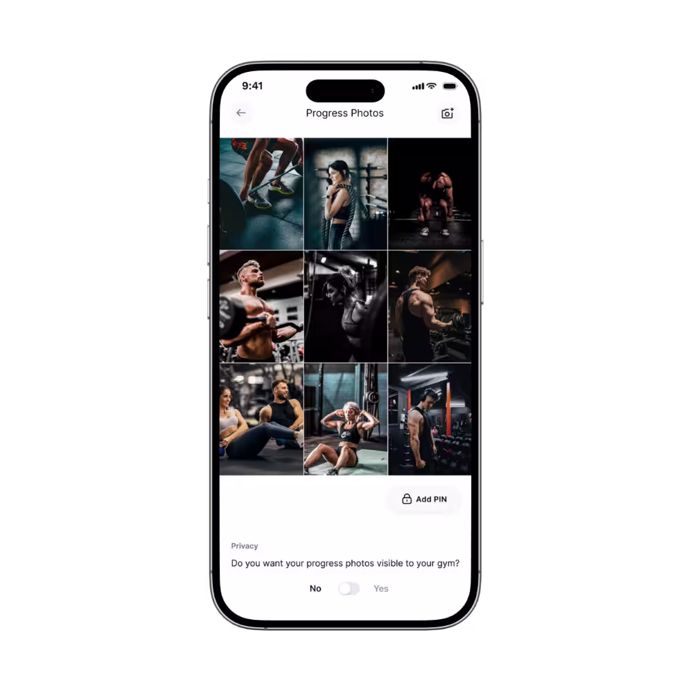 Profile, Referrals & Progress Gallery - Trainr