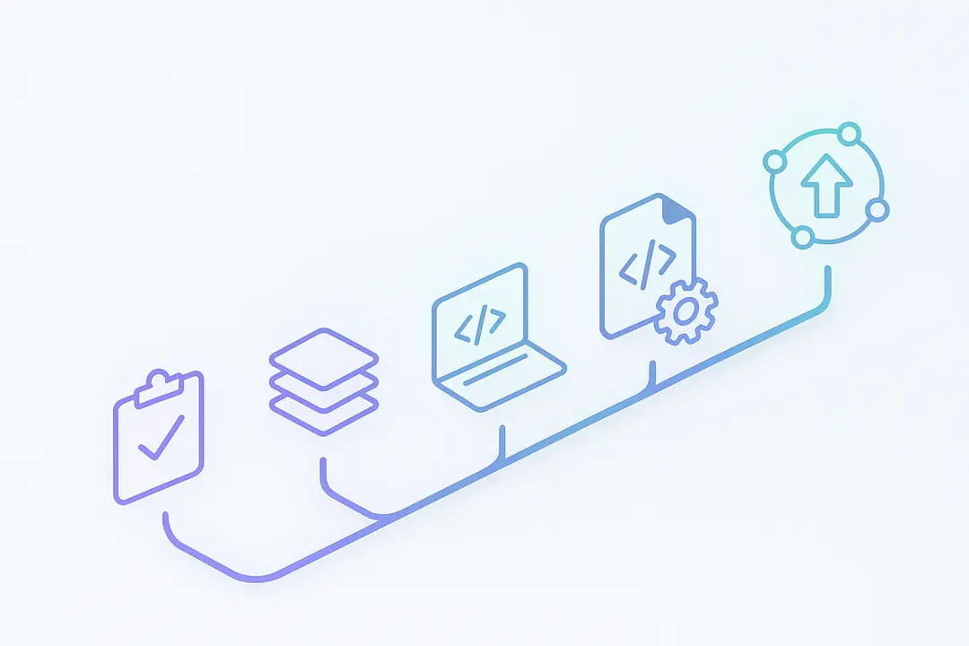 Step-by-Step Blockchain Software Development Process (With Your First Smart Contract)