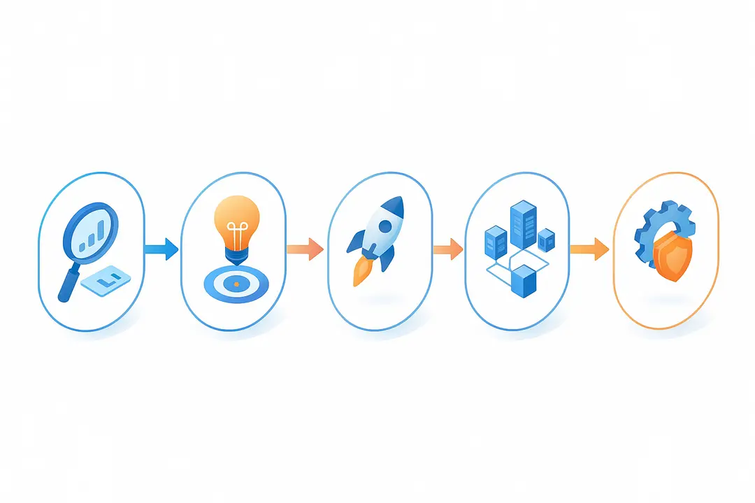 What Is the Typical AI Implementation Roadmap for Mid-Size Companies?