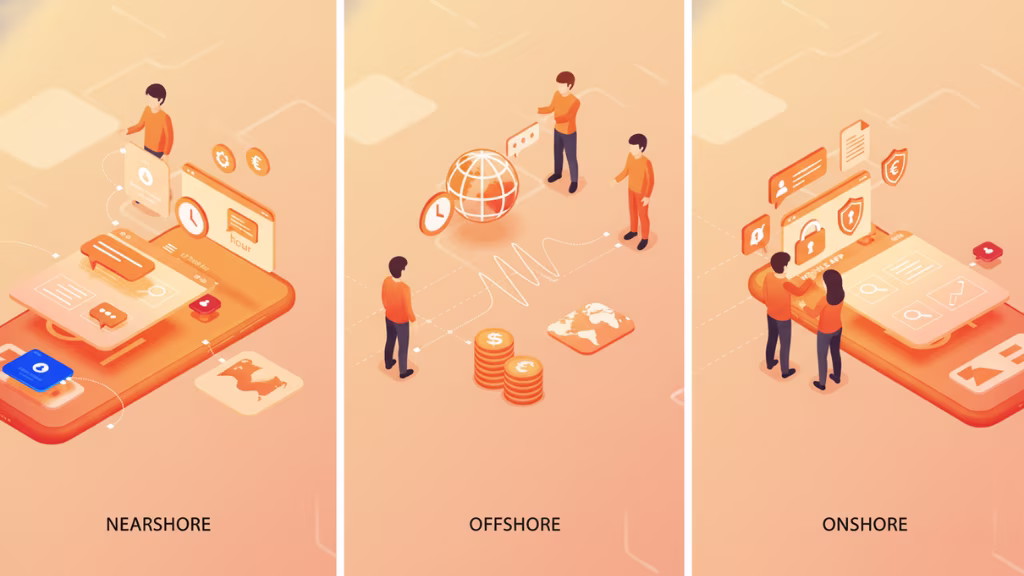 How Does Nearshore UI/UX Compare to Offshore and Onshore?