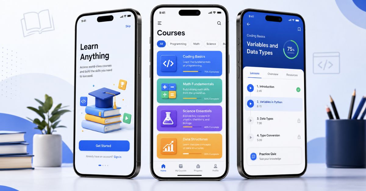 How to Create an Education App: A 2026 Guide - Riseup Labs
