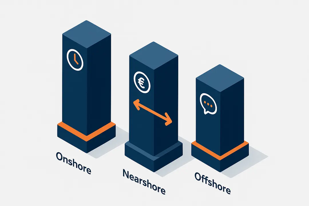 Nearshore vs. Offshore vs. Onshore Software Development—How Do They Compare?