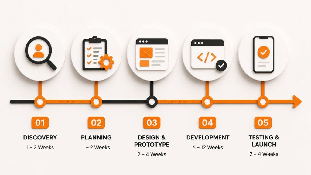 app-development-timeline-by-phase-riseuplabs