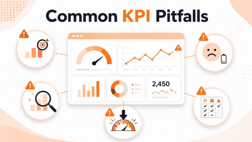 what-are-the-most-common-pitfalls-when-using-software-development-kpis-riseuplabs