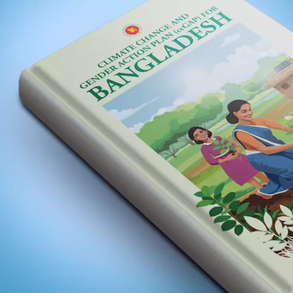 Climate Change and Gender Action Plan (ccGAP) for Bangladesh - Banner