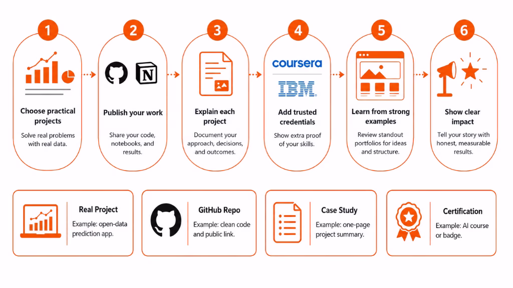 How to Build an AI Portfolio and Stand Out to Employers