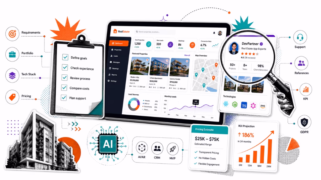 How to Choose a Real Estate App Development Company (2026 Checklist)