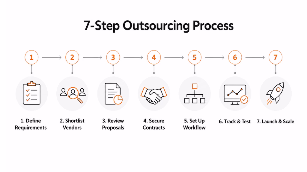 How to Outsource Product Development: The Proven 7-Step Process