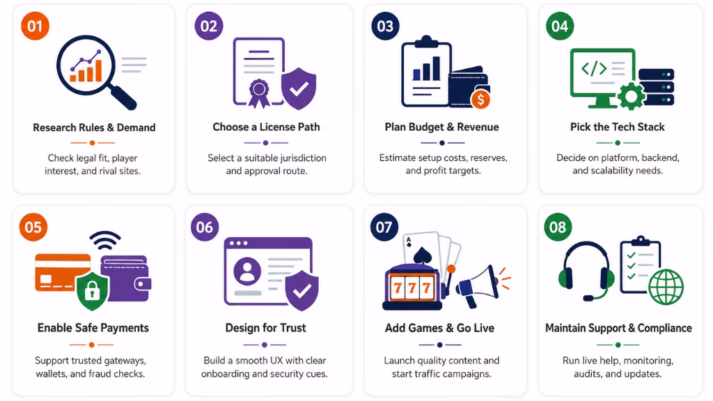 What Are the Essential Steps to Make a Gambling Website in 2026?