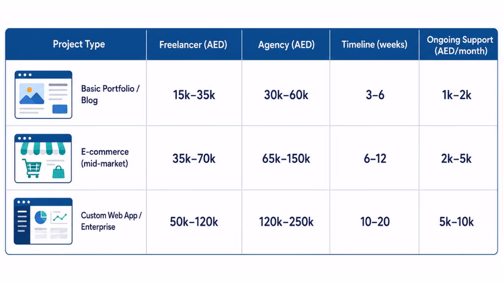 What Does Web Development Cost in UAE? [2026]