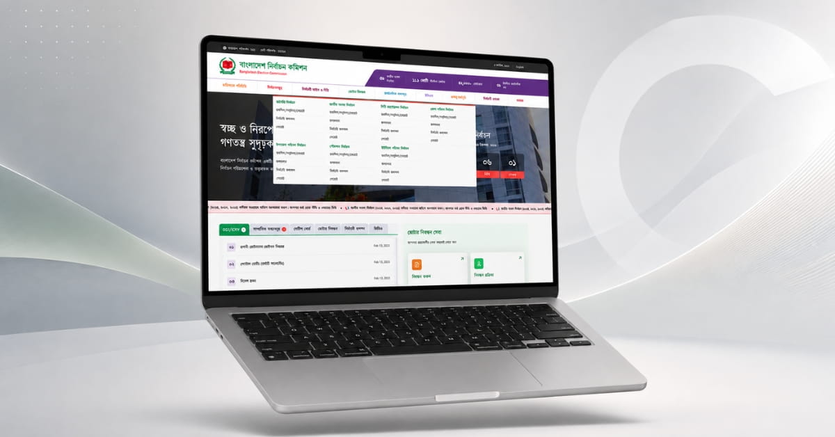 Election Information Portal for the Bangladesh Election Commission (BEC) - Featured