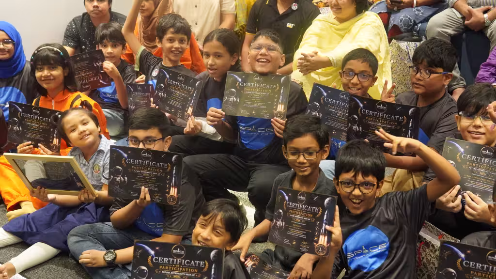 Group Photo at Future Astronauts Meet-Up