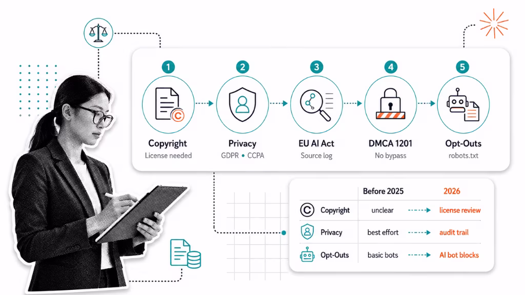 What Are the New Legal Requirements for Web-Scraped AI Training Data in 2026?