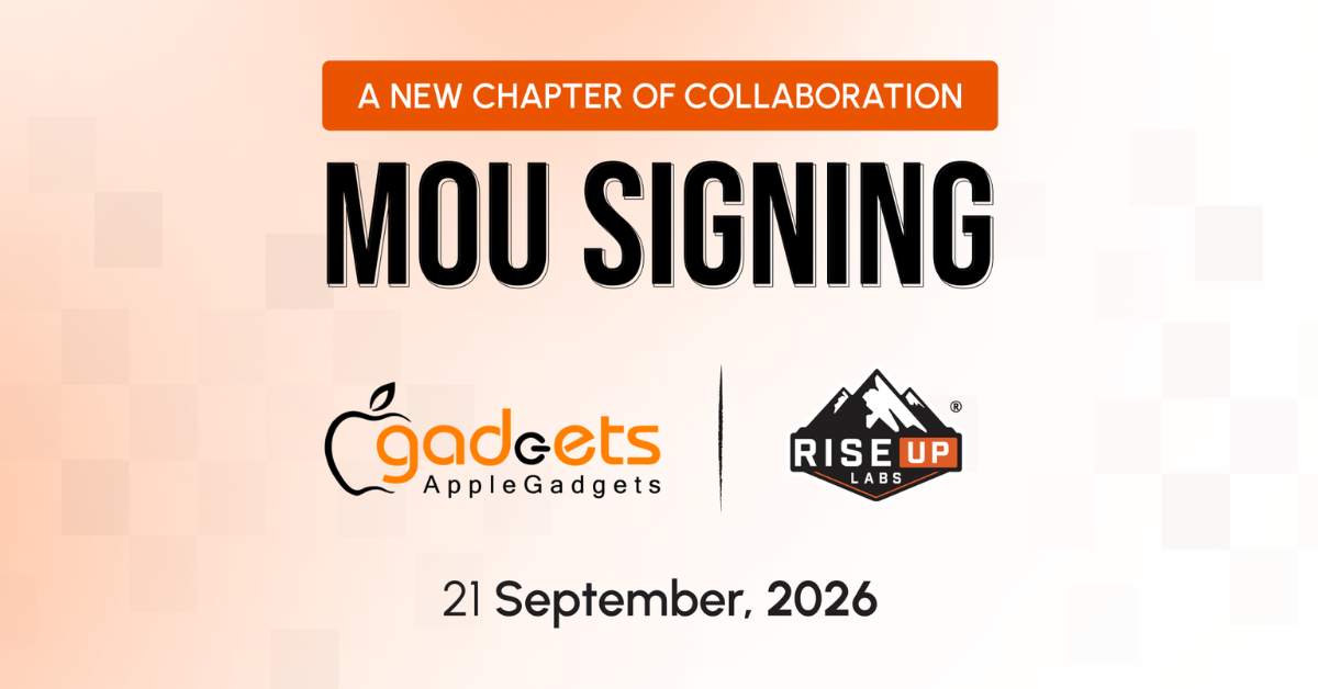 Riseup Labs Signs MoU with Apple Gadgets for Employee Benefits Partnership - Featured