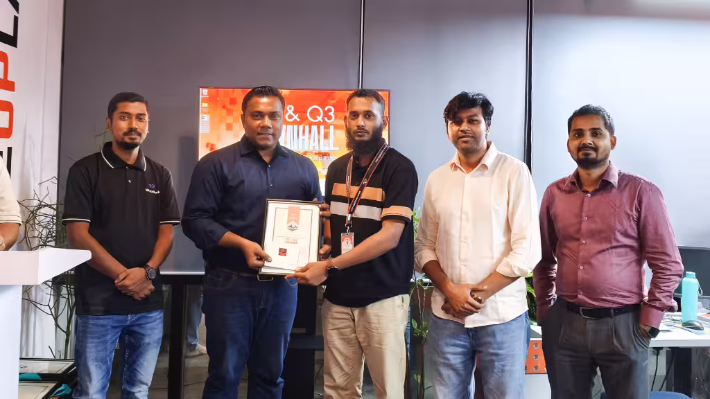 Outstanding Employee of the Quarter – Remote Team - Md. Mehedi Hasan Nayem - Riseup Labs Town Hall 2026